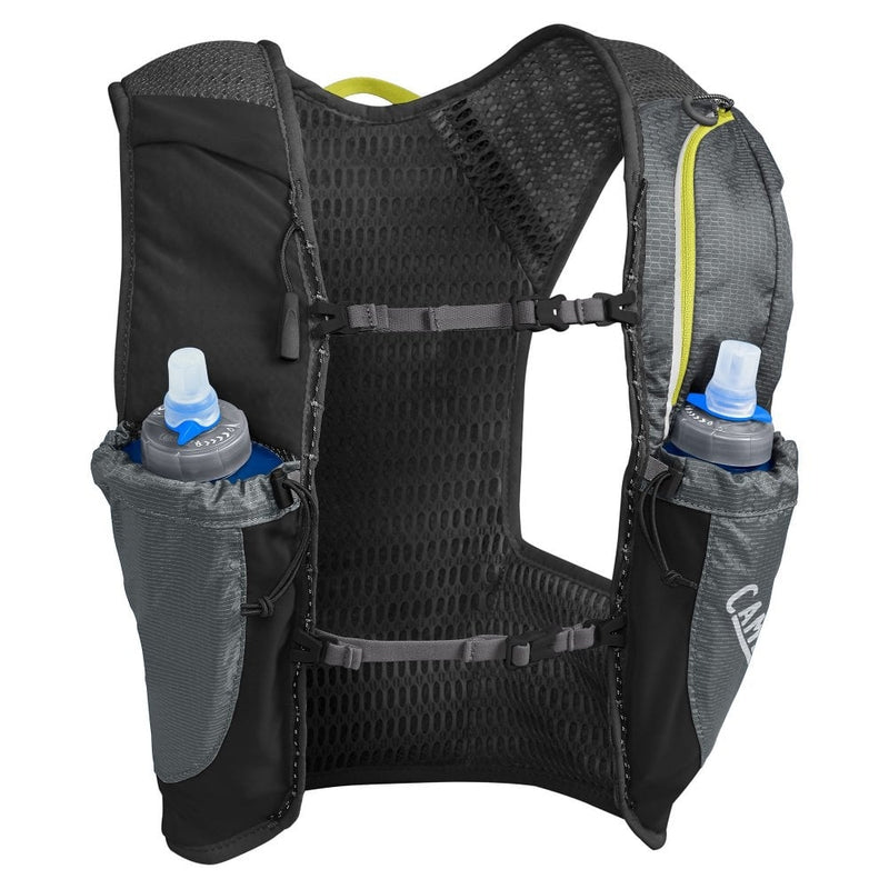 Camelbak Nano Vest 3L with 1L/34oz Hydration-Graphite/Sulphur Spring