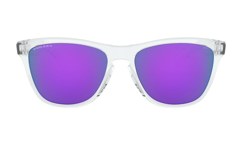 Oakley Frogskins OO9013-H755-Polished Clear/Prizm Violet