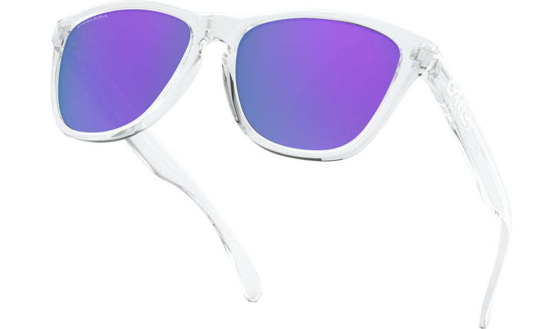 Oakley Frogskins OO9013-H755-Polished Clear/Prizm Violet