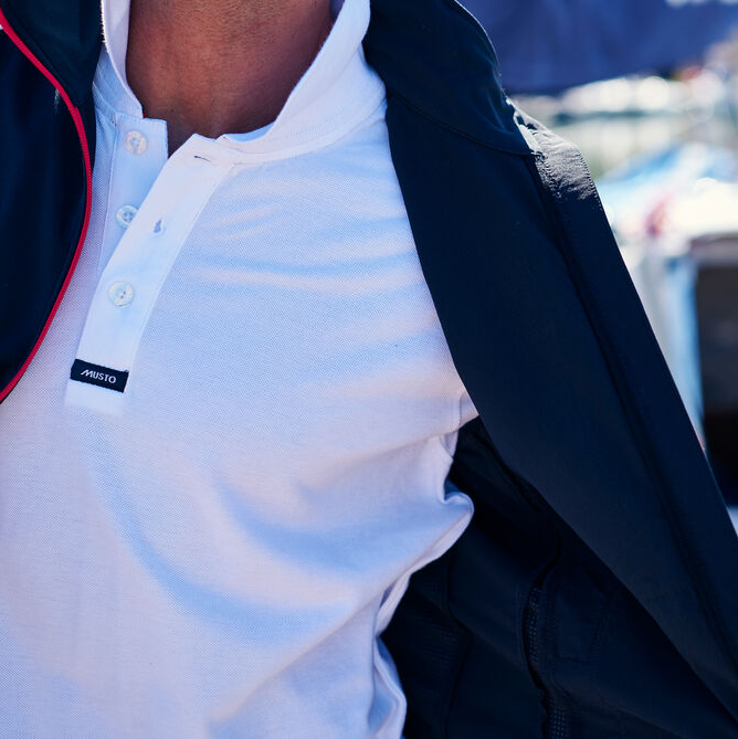 Musto Pique Polo Shirt-Black