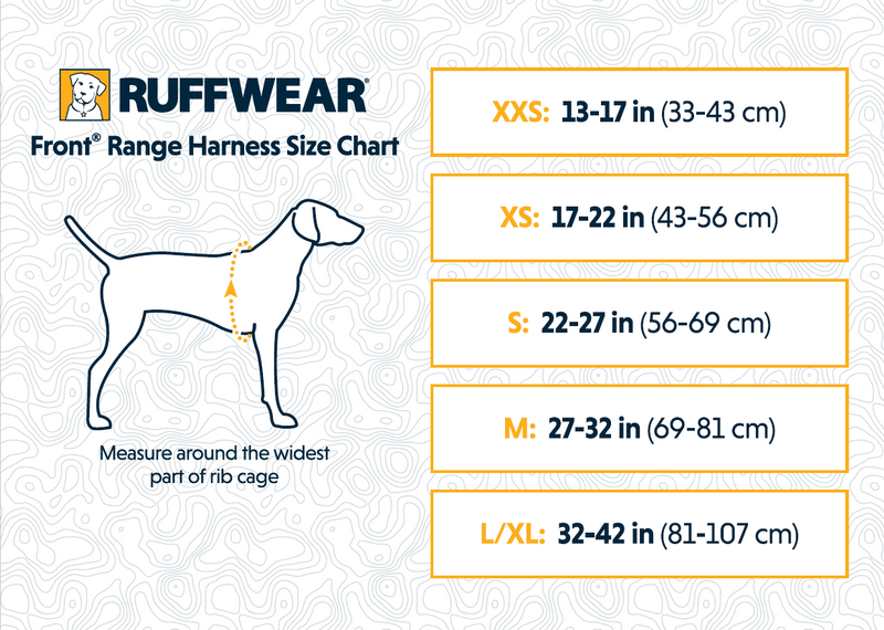 Ruffwear Front Range Dog Harness-Twilight Gray