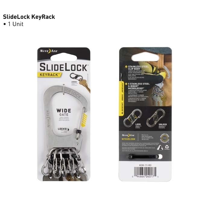NiteIze SlideLock KeyRack S-Biner