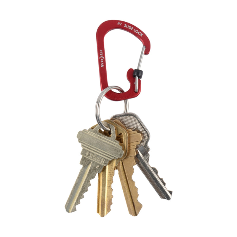 NiteIze SlideLock Carabiner Aluminum