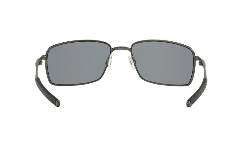 Oakley Square Wire Sunglasses OO4075-04-Carbon/Grey Polarized