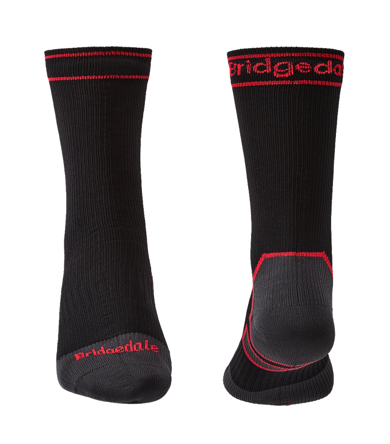 Bridgedale Stormsock Heavyweight Waterproof Boot Sock-Black