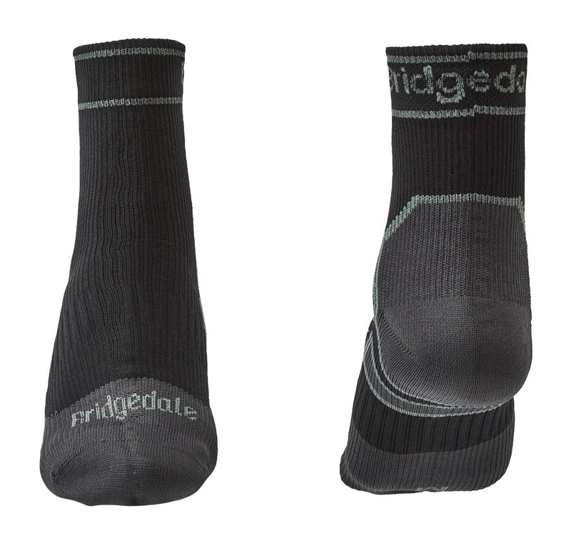 Bridgedale Stormsock Lightweight Waterproof Ankle Sock-Black