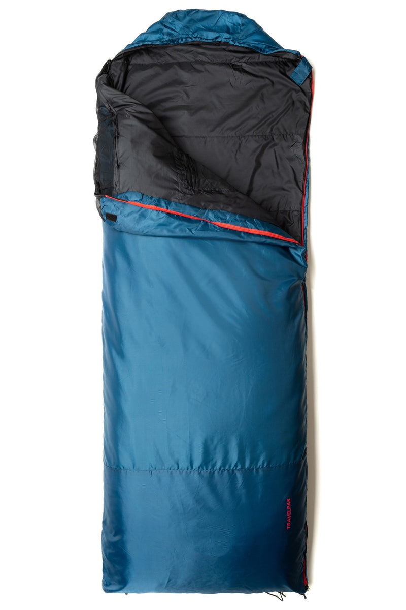 Snugpak Travelpak Traveller Sleeping Bag-Blue