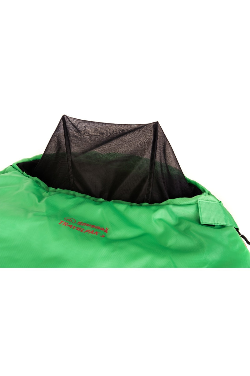 Snugpak Travelpak 3 Sleeping Bag-Green