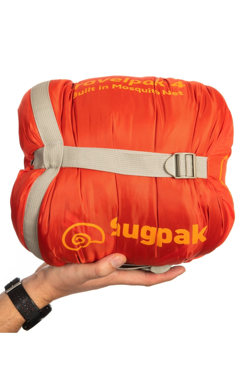 Snugpak Travelpak 4 Sleeping Bag-Grey