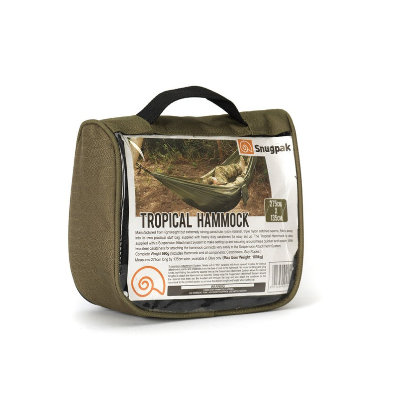 Snugpak Tropical Hammock-Olive