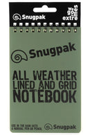 Snugpak Water Resistant Notebook-Assorted Colours