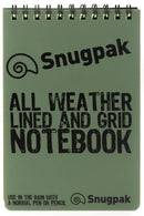 Snugpak Water Resistant Notebook-Assorted Colours