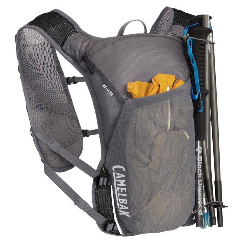 Camelbak Zephyr Vest 11L with 1L/34oz Hydration-Castlerock Grey/Black